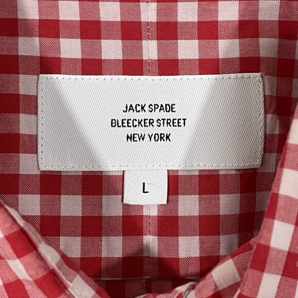 Jack Spade Red Checkered Men's Shirt - Picture 2 of 6